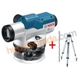 Bosch GOL 32 D + BT 160 Tripod + GR 500 Mira Optik Hizalama/Optik Nivo (Ölçüm Birimi : Derece)